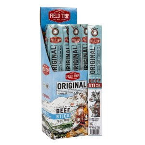 Field Trip Beef Jerky Stick Gluten Free Original -- 24 Sticks Pack Of 2