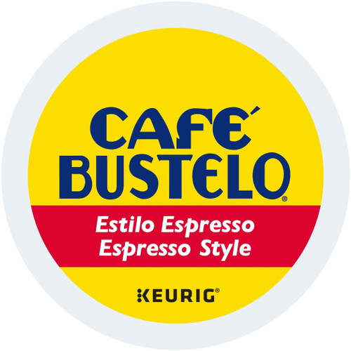 Cafe Bustelo Espresso Style K-cup Coffee Pods, Dark Roast, 24 Count For Keurig Brewers