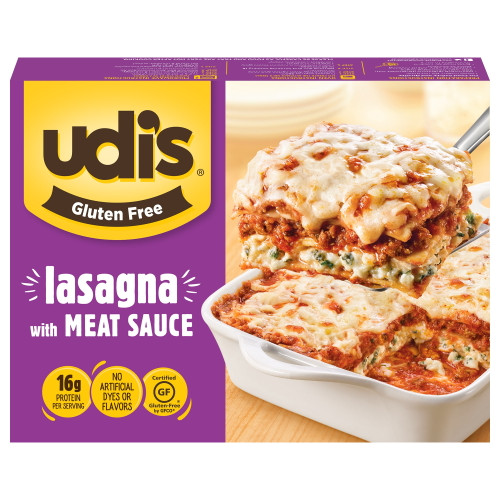 Udi's Gluten Free Lasagna With Meat Sauce 28 Oz