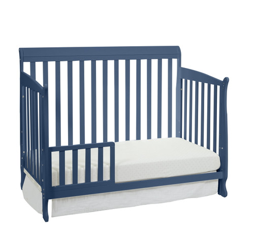 Suite Bebe Riley Crib And Toddler Guard Rail Bundle, Navy