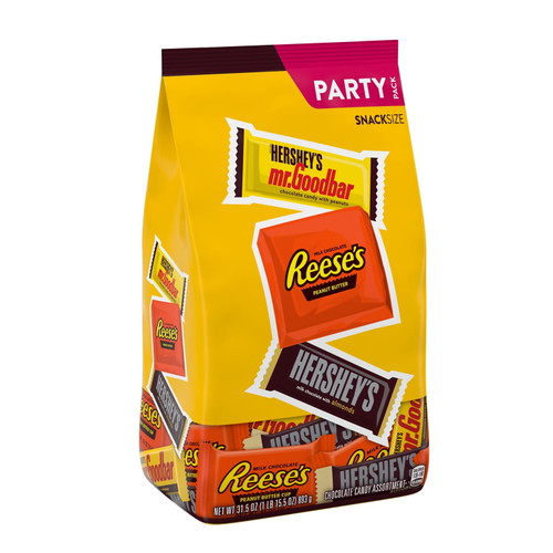 Hershey's And Reese's, Nut Lover's Chocolate Assortment Candy, Bulk Candy, 31.5 Oz, Bag