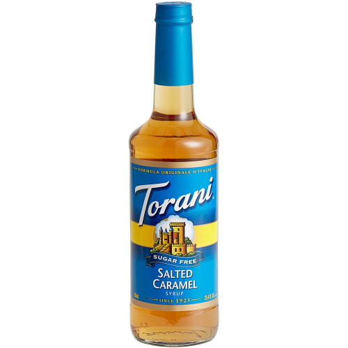 Torani 750 Ml Sugar Free Salted Caramel Flavoring Syrup