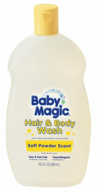 Baby Magic Hair And Body Wash, Soft Powder Scent, 16.5 Fl Oz