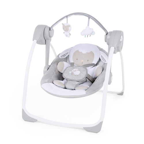 Ingenuity Soothe 'n Delight 6-speed Portable Baby Swing With Music - Cuddle Lamb (unisex)