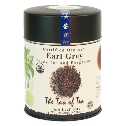The Tao Of Tea, Organic Earl Grey Tea, Loose Leaf Tea, 3.5 Oz Tin