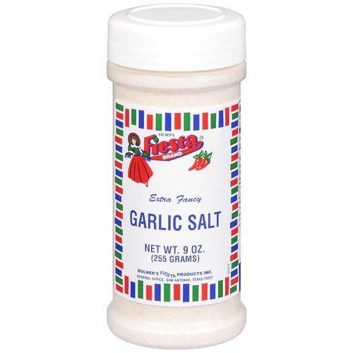 Bolners Fiesta Garlic Salt, 9 Oz Jar
