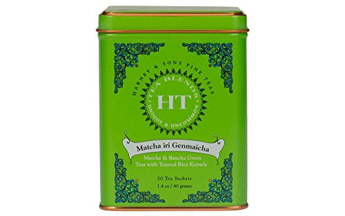 Harney And Sons Matcha Tea Bags 20ct Total 1.4oz , Pack Of 1