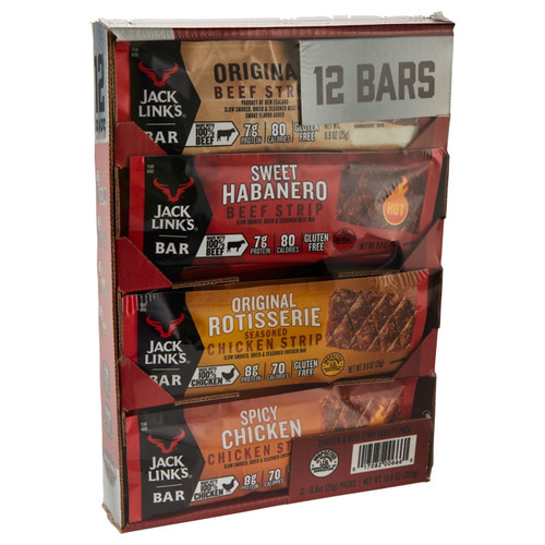 Jack Link's Steak Bar Variety Pack (12 Pack)