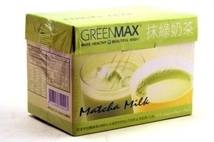 Ninechef Bundle - Greenmax Matcha Milk (instant Green Milk Tea) - 7oz + 1 Ninechef Chopstick