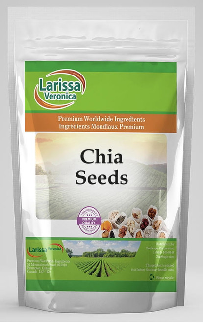 Larissa Veronica Chia Seeds, (4 Oz, 1-pack, Zin: 525822)