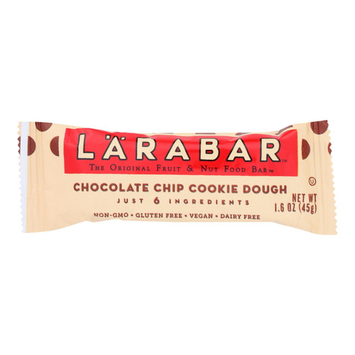 Larabar - Chocolate Chip Cookie Dough - Case Of 16 - 1.6 Oz
