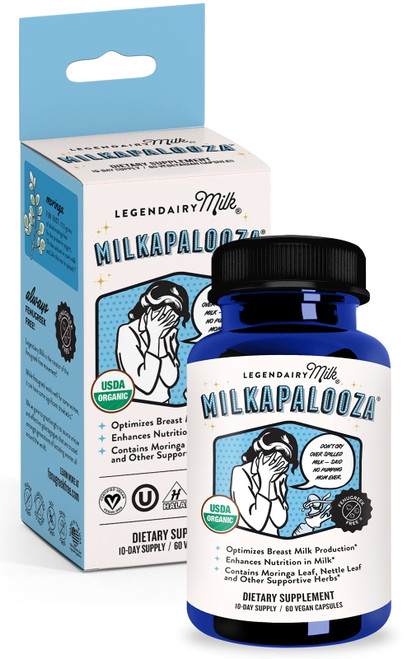 Legendairy Milk Milkapalooza, Lactation Supplement For Milk Nutrition, 60 Count