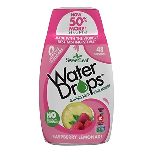 Sweetleaf Waterdrops, Raspberry Lemonade, 1.62 Oz
