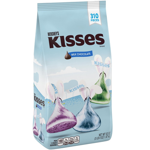 Hershey's Easter Pastel Milk Chocolate Kisses (52 Ounce, 310 Pcs.)