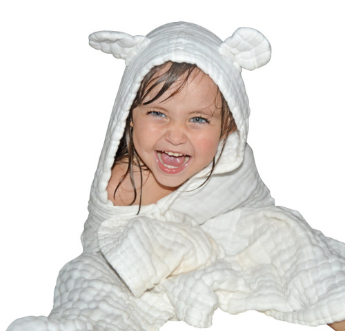 Hooded Towel For Kids - Ultra Soft And Absorbent Baby Towels