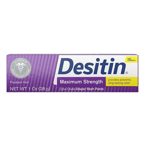 Desitin Diaper Rash Maximum Strength Original Ointment, 1 Oz, 3 Pack