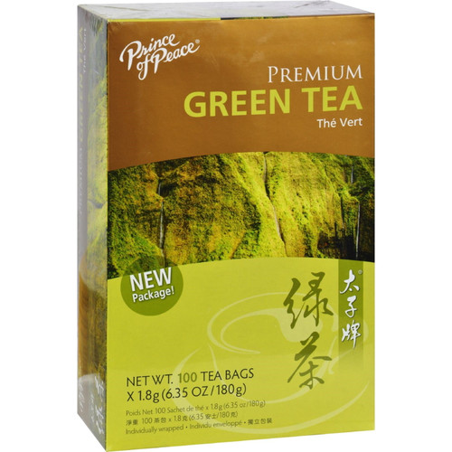 Prince Of Peace Premium Green Tea 100 Tea Bags
