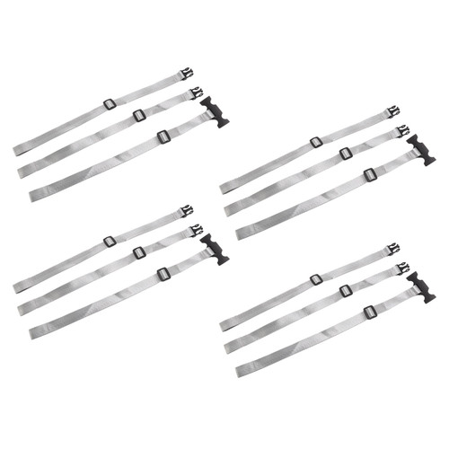 4x Baby Belt, 3 Point Harness For Baby High Chair Kid Strap For Children Highchair