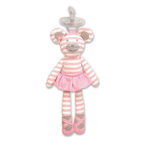 Organic Farm Buddies Ballerina Mouse Pacifier