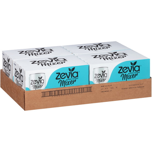 (4 Pack)zevia Zero Calorie Tonic Water, 7.5 Fl Oz