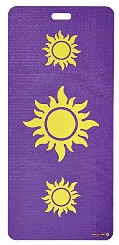 Kids Yoga And Exercise Mat, Triple Sundog (purple) 0.15 Inch / 4 Mm