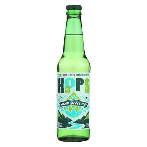 H2ops Sparkling Hop Water Water - Sparkling - Case Of 6 - 4/12 Fl Oz