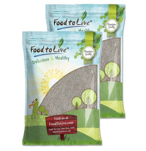 White Chia Seeds, Non-gmo Verified, 12 Pounds — Raw, Vegan, Kosher — By Food To Live