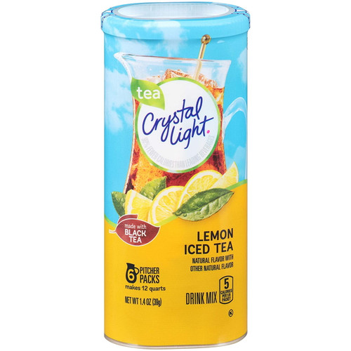 Crystal Light Iced Tea Drink Mix (6 Pitcher Packets)