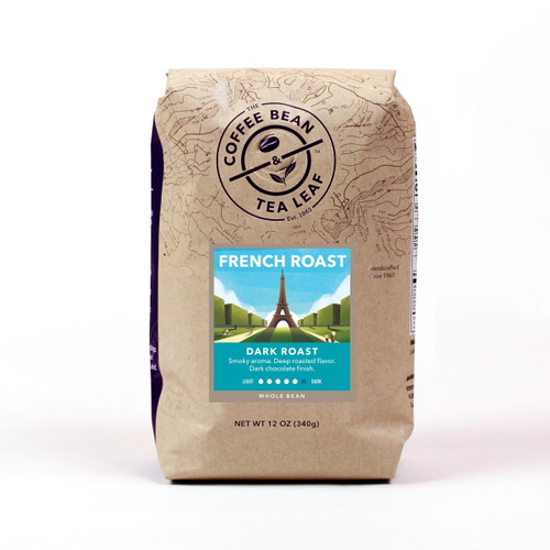 The Coffee Bean & Tea Leaf French Roast Dark Roast Whole Bean Coffee 12 Oz. Bag