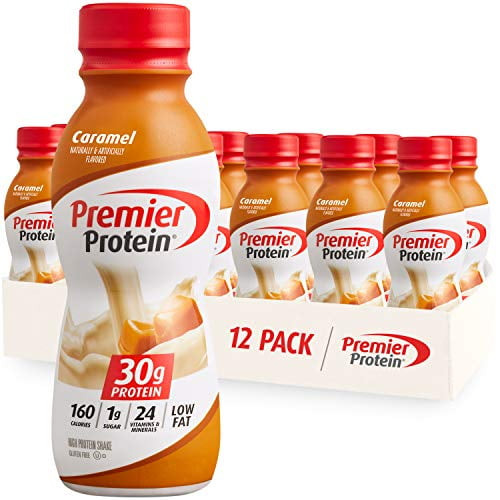 Premier Protein Shake, Caramel, 11.5 Fl. Oz (pack Of 12)