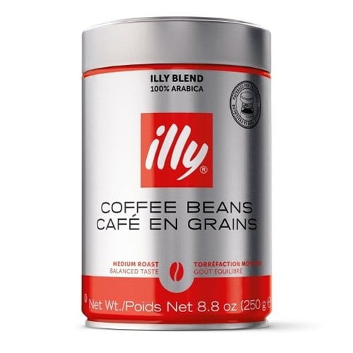 Illy Caffe Coffee Coffee - Whole Bean - Medium Roast - 8.8 Oz - Case Of 6