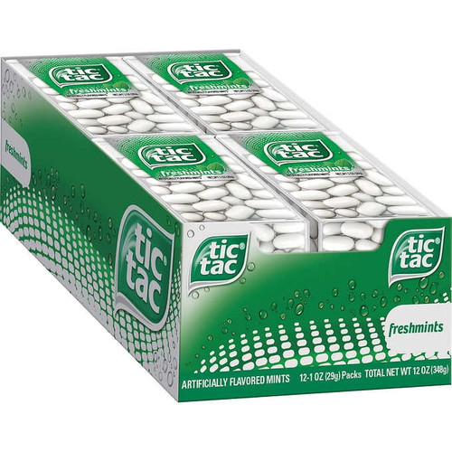 Product Of Tic Tac Freshmint 12 Pk. 1 Oz.-mint Candy