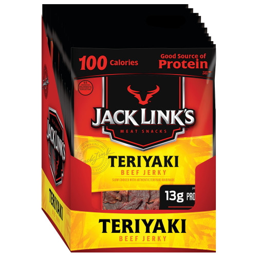 1.25oz Jack Links Beef Teriyaki Jerky