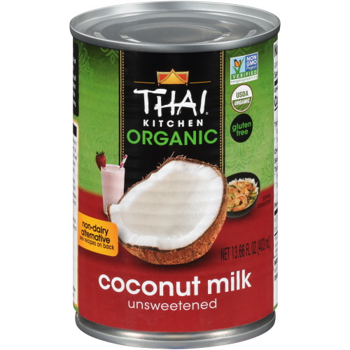 Thai Kitchen Organic Unsweetened Coconut Milk, 13.66 Fl Oz