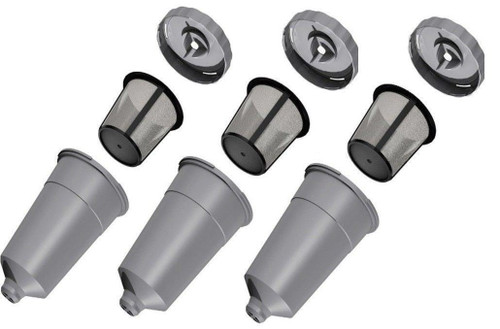 3 Pack My K-cup Reusable Replacement Coffee Filter Refillable Holder For Keurig