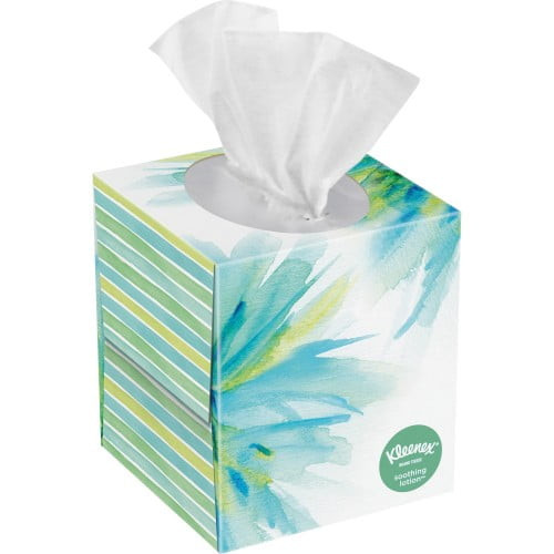 New Kleenex Soothing Lotion Tissues,each