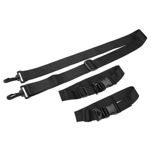 Adjustable Snowboard Carrying Strap Black Nylon Snowboard Carrier Shoulder Snowboard Carrier Snowboard Belt Accessory