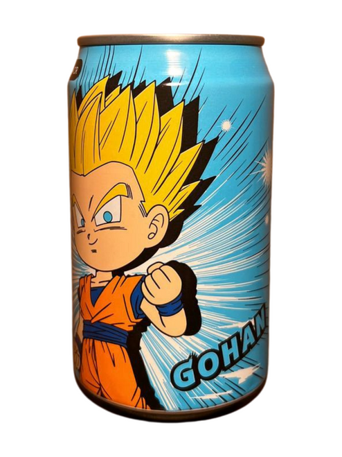 Ocean Bomb Dragon Ball Super Gohan White Grape Sparkling Water, 12 Oz, 24 Pack