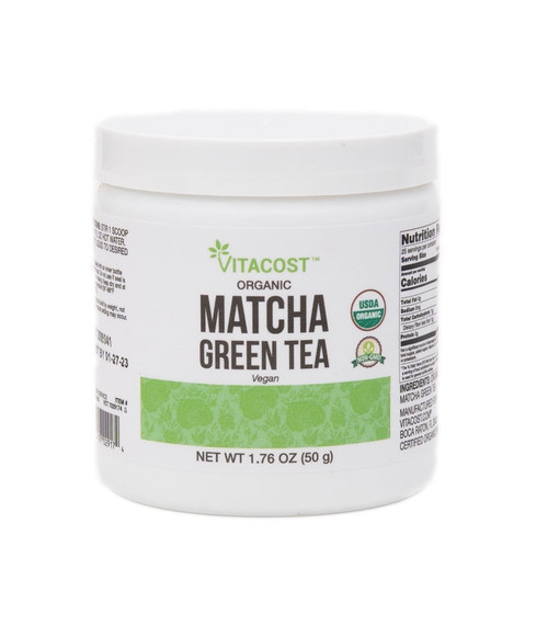 Certified Organic Matcha Green Tea Powder - Non-gmo -- 1.76 Oz (50 G)