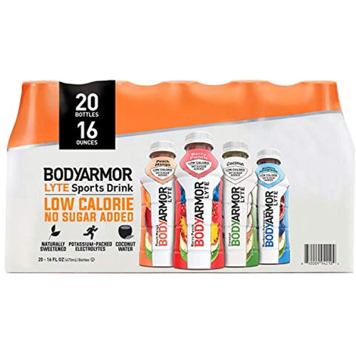 Bodyarmor Lyte Variety Pack Of 4 Flavors Sports Drink 20 Pack Of 16 Oz Net Wt 320 Fl Oz
