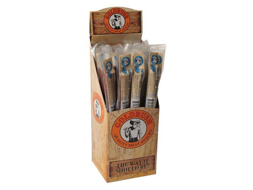 (price/case)goldrush Farms Teriyaki Smokie Beef Sticks, Individually Wrapped 2/24ct, 507332