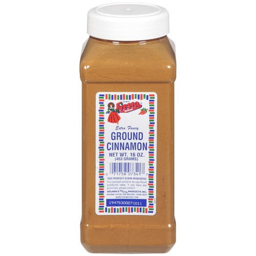 Fiesta Brand Ground Cinnamon, 16 Oz Jar