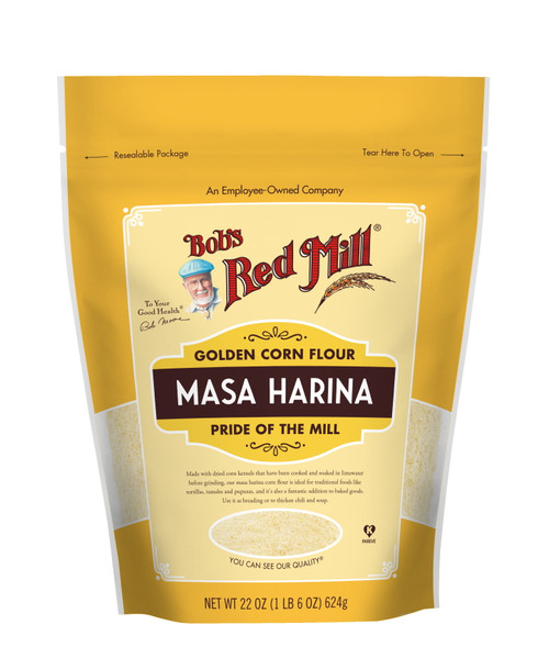Bob's Red Mill Golden Masa Harina Corn Flour, 22 Oz