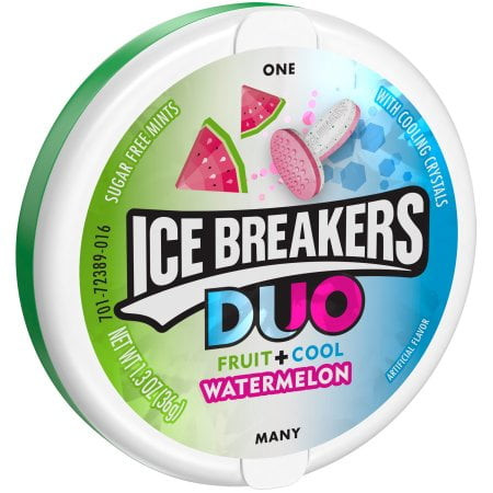 Ice Breakers Duo Watermelon Flavored Mints