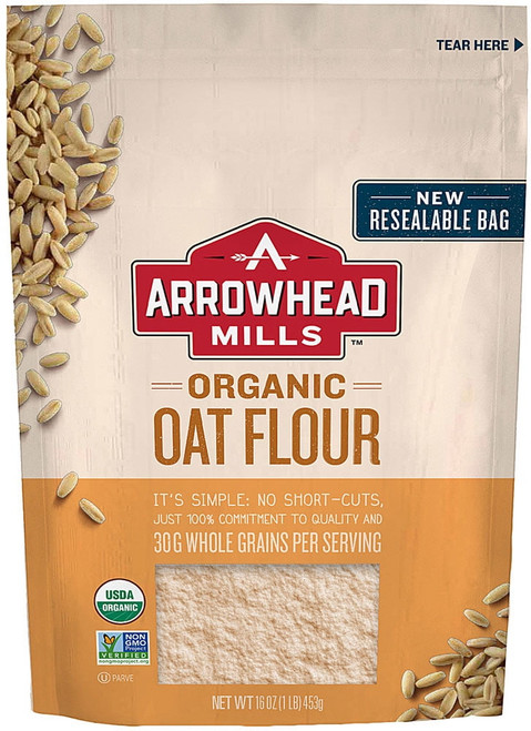 Arrowhead Mills Organic Oat Flour -- 16 Oz