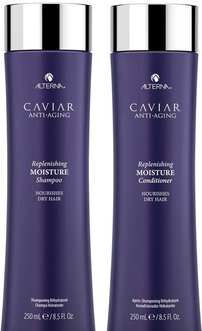 Alterna Caviar Anti Aging Replenishing Moisture Shampoo And Conditioner 8.5 Oz Duo