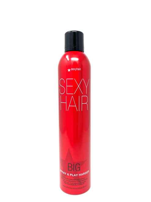 Sexy Hair Big Spray & Play Harder Firm Volumizing Hairspray 10 Oz