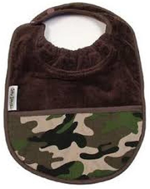 Silly Billyz Snuggly Premium Cotton Towel Toddler Bib With Pocket - 360525