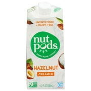 Nutpods Dairy Free Hazelnut Creamer, Unsweetened, 11.2 Oz (pack Of 12)