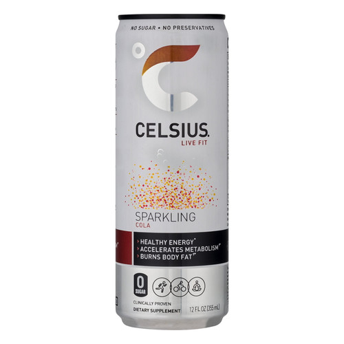 Celsius Celsius Sparkling Cola, 12 Oz